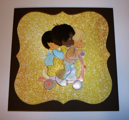 Christmas Glitter Topper and Embelishments by Cornelia Orgahs