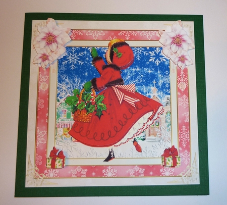Christmas Times Vintage Topper by Cornelia Orgahs