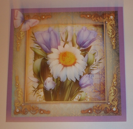Vintage Spring Bouquet Card Mini Kit by Cornelia Orgahs