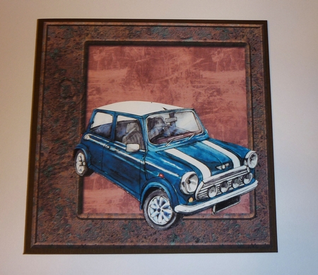 Transport Decoupage - Popular Cars by Cornelia Orgahs