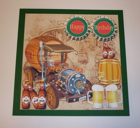50th Brewery Birthday card front by Cornelia Orgahs