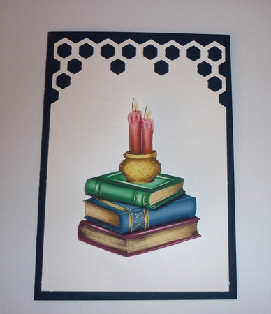 Books and Candles by Cornelia Orgahs