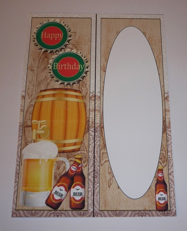 Beer Happy Birthday insert by Cornelia Orgahs