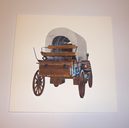 Western Stage Coach by Cornelia Orgahs