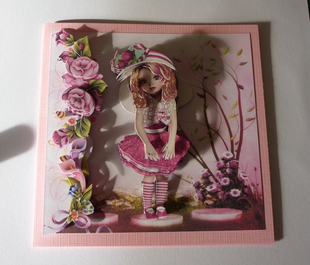 Sweet Little Flower Garland Mini Kit  by Cornelia Orgahs