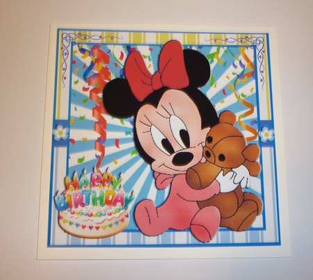 Baby Minnie Birthday 2 Mini Kit by Cornelia Orgahs