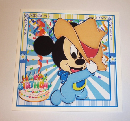 Baby Mickey Birthday 2 Mini Kit by Cornelia Orgahs