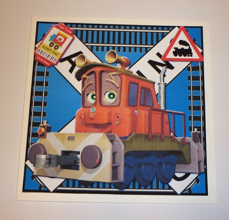 Fun With Trains 3 Mini Kit by Cornelia Orgahs