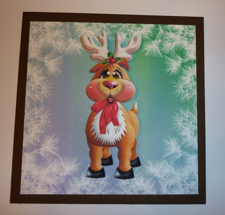 Christmas snowy Frames  by Cornelia Orgahs