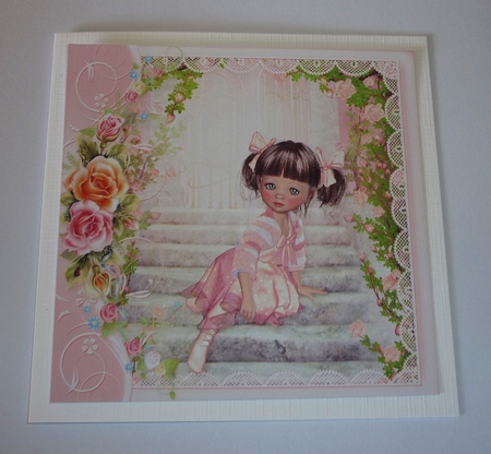 Sweet Little Peaches Card Mini Kit  by Cornelia Orgahs