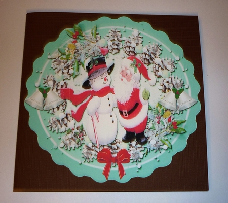 Snowman Topper 5 by Cornelia Orgahs