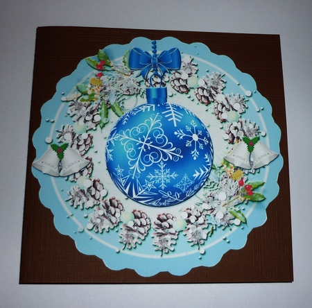 Topper 3 Blue by Cornelia Orgahs