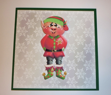 Santas Elves Clipart PNGs by Cornelia Orgahs