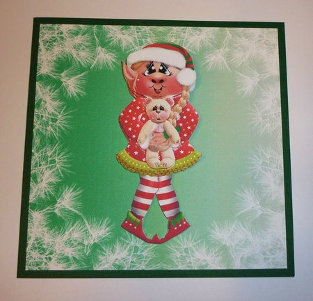 Santas Elves Clipart PNGs by Cornelia Orgahs
