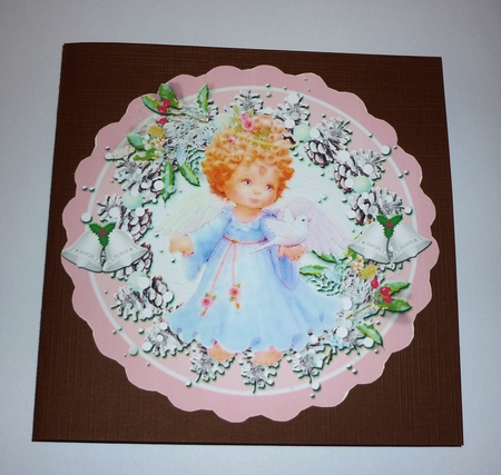 Sweet Angel Christmas Topper 2 by Cornelia Orgahs