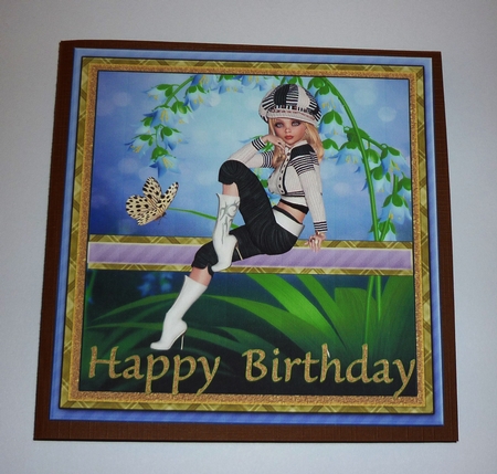 Mini Kit - Sweet Girl - For a Happy Birthday #6 by Cornelia Orgahs