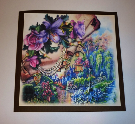 Parchment Gardens B by Cornelia Orgahs