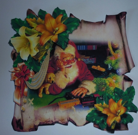 Christmas Parchments 29 by Cornelia Orgahs
