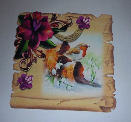 Christmas Birds 9 by Cornelia Orgahs