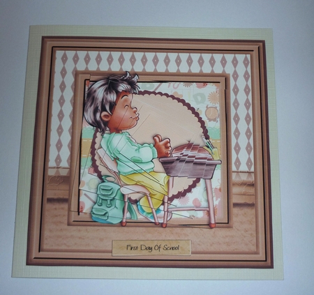 First Day Of School Mini Kit by Cornelia Orgahs