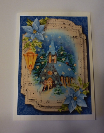 Sheet Music Christmas - The Christmas Church A5 by Cornelia Orgahs