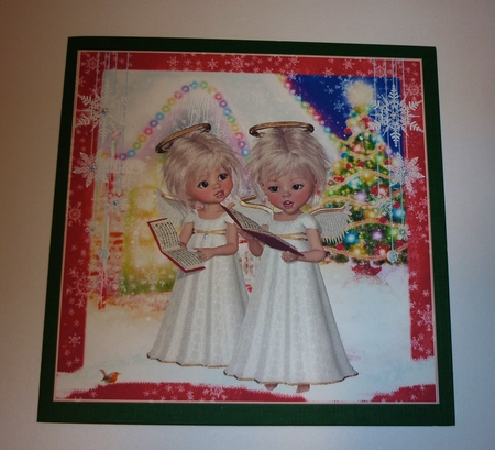 Sweet Little Carol Singers Mini Kit  by Cornelia Orgahs