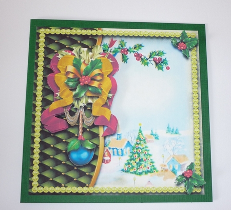 Christmas Green 1 by Cornelia Orgahs