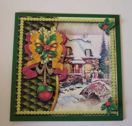 Christmas Green 4 by Cornelia Orgahs