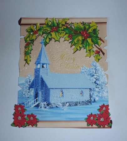 Christmas Scroll 4 Mini Kit by Cornelia Orgahs