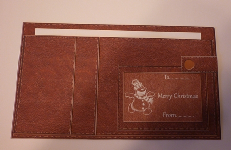 Six Leather Look Gift Wallets by Cornelia Orgahs