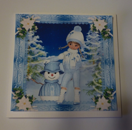 Sweet Do You Want to Build a Snowman Mini Kit by Cornelia Orgahs