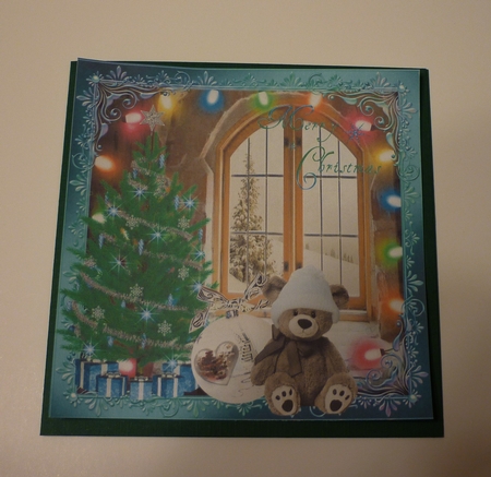 Christmas Ted for David mini kit by Cornelia Orgahs