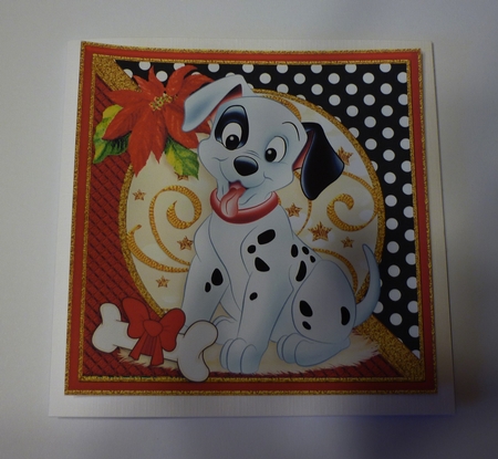 Spots For Christmas Card Front Bumper K.One by Cornelia Orgahs