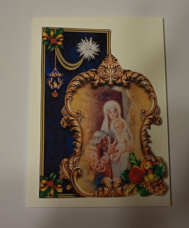 Chrsitmas Nativity over the edge card 6 by Cornelia Orgahs