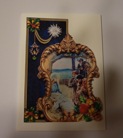 Chrsitmas Nativity over the edge card 7 by Cornelia Orgahs