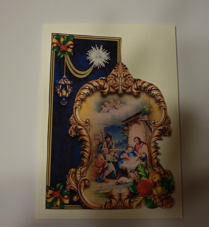 Chrsitmas Nativity over the edge card 10 by Cornelia Orgahs