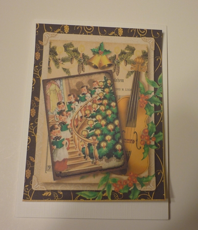 The Christmas Choirboys 6x8 Mini Kit  3 by Cornelia Orgahs