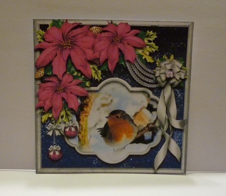 Starry Night Poinsettia Palette 22 by Cornelia Orgahs