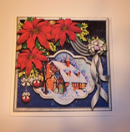 Starry Night Poinsettia Palette 25 by Cornelia Orgahs