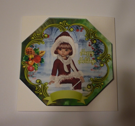 Mini Kit -Sweet Xmas Girl # 1 by Cornelia Orgahs