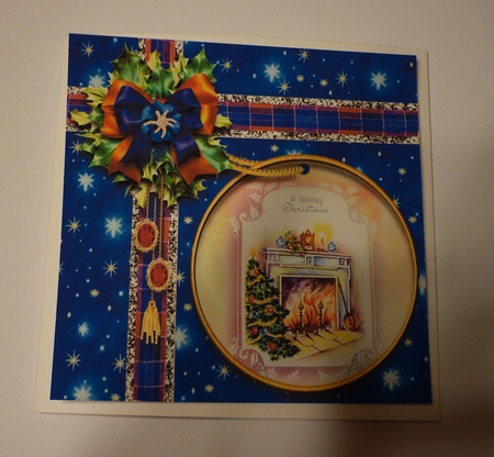 A Christmas Gift in Blue b by Cornelia Orgahs