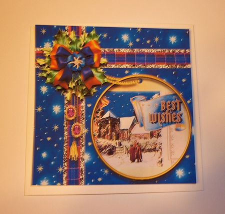 A Christmas Gift in Blue g by Cornelia Orgahs