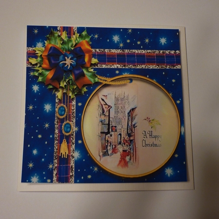 A Christmas Gift in Blue k by Cornelia Orgahs