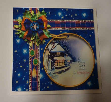 A Christmas Gift in Blue o by Cornelia Orgahs