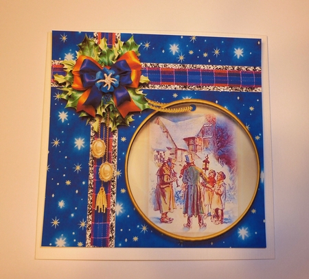 A Christmas Gift in Blue p by Cornelia Orgahs