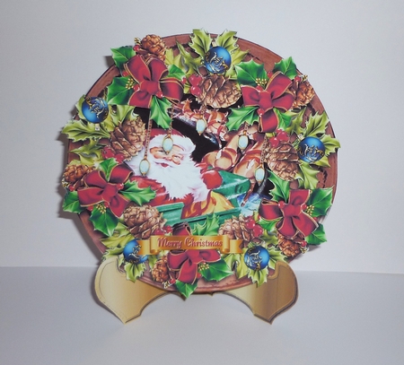 Christmas Plate card 9 by Cornelia Orgahs