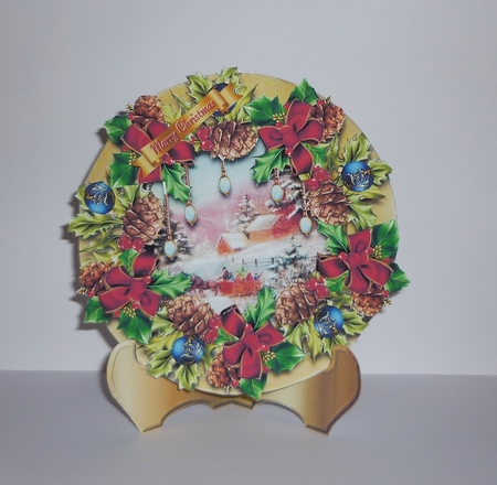 Christmas Plate card 10 by Cornelia Orgahs