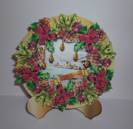 Christmas Plate card 14 by Cornelia Orgahs