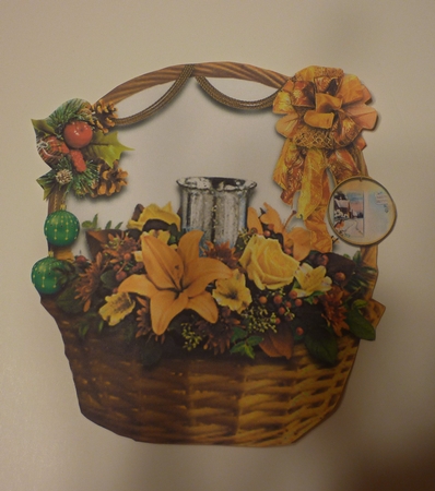 Christmas Basket 9 by Cornelia Orgahs