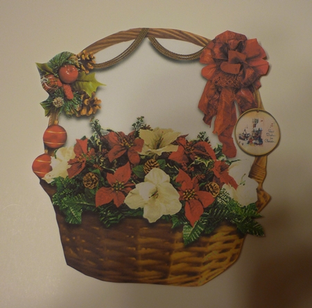 Christmas Basket 11 by Cornelia Orgahs